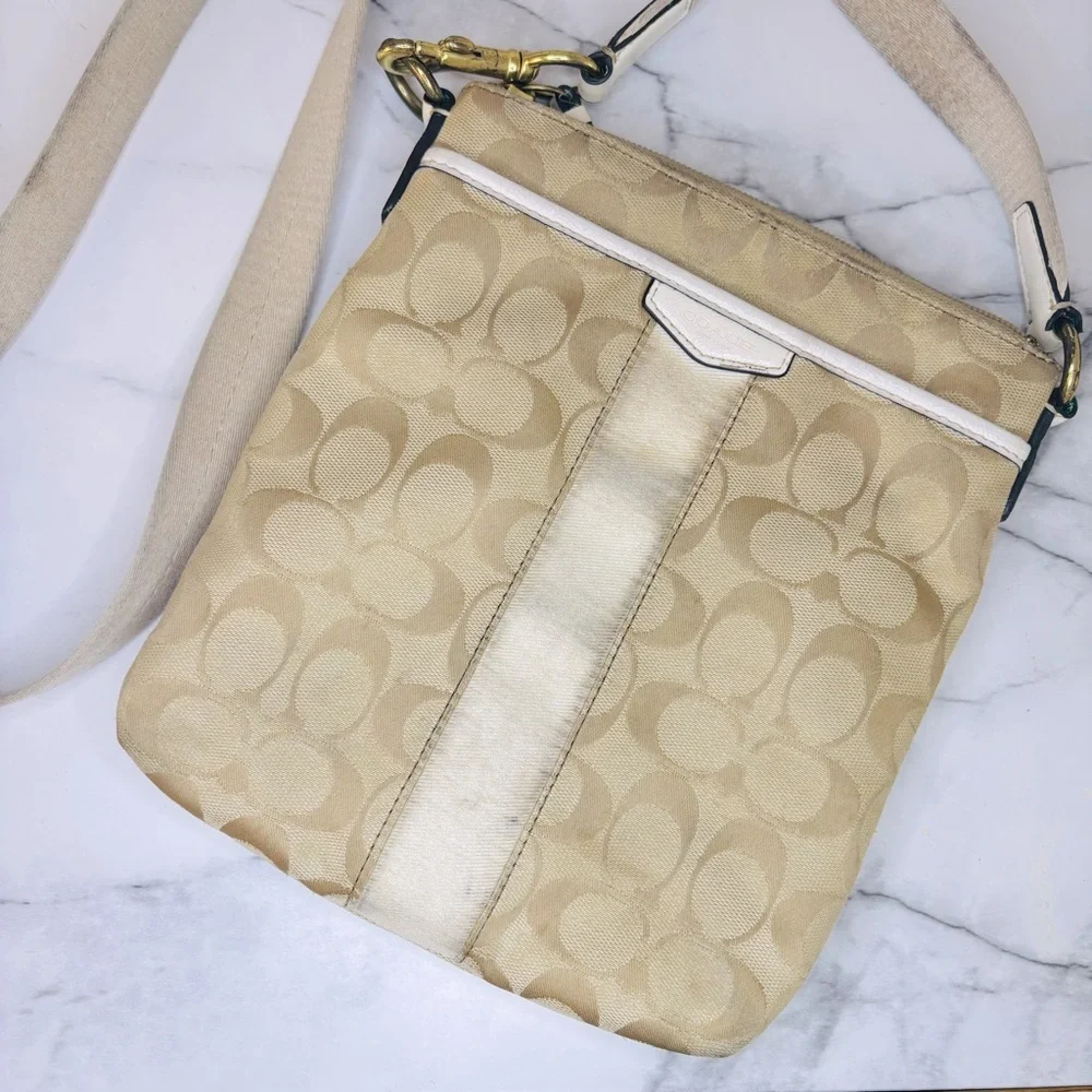 Coach Beige‎ Crossbody Bag